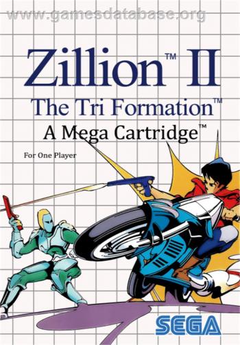Cover Zillion II - The Tri Formation for Master System II